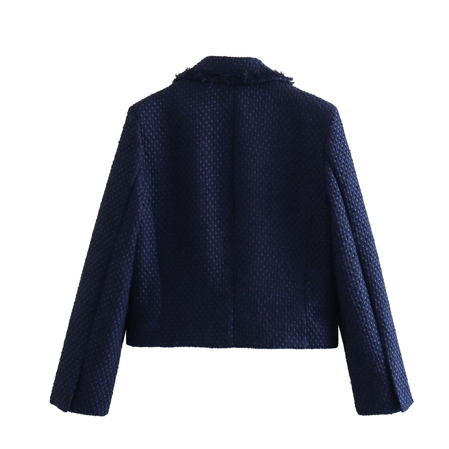 Trendiger Winter-Plüschmantel für Damen – Verdicktes Revers-Design mit Langarm-Stil