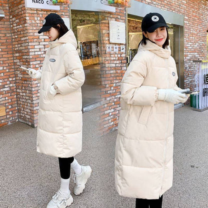 Ultra-Warm Down Cotton Puffer Coat – Stylish Bread-Style Winter Jacket for Women