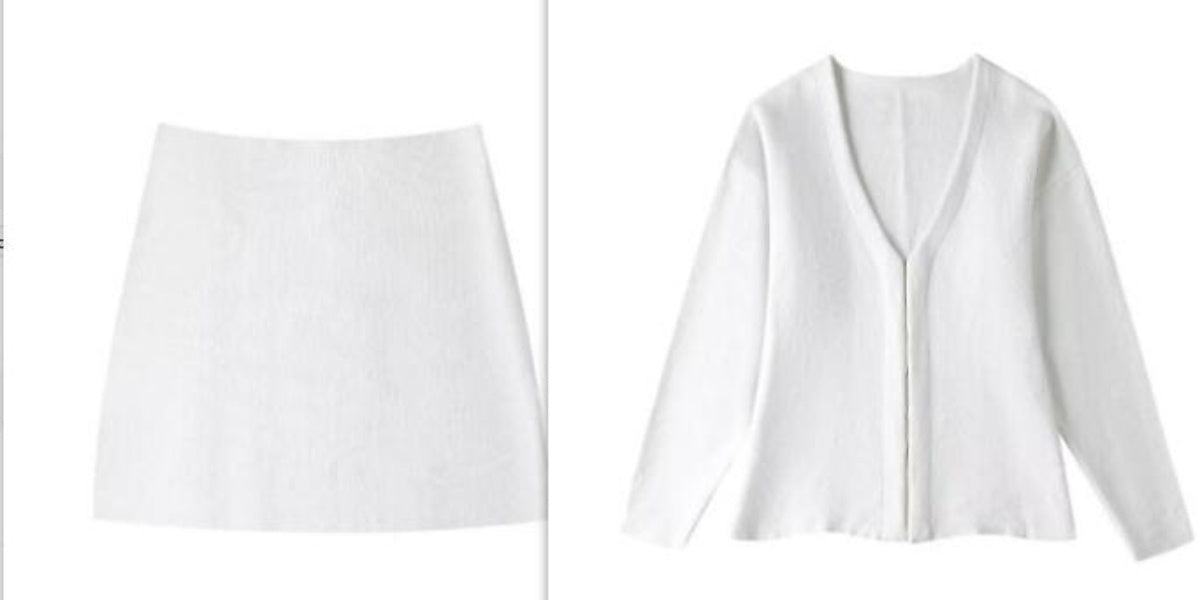 Verleihen Sie Ihrem Look mit unserem Damen-Strickmantel mit V-Ausschnitt eine zeitlose Eleganz