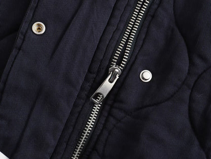 Warme, wattierte Damenjacke – Lässiger Oversize-Stil für Komfort & Trend