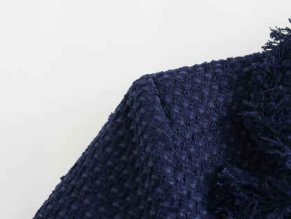 Trendiger Winter-Plüschmantel für Damen – Verdicktes Revers-Design mit Langarm-Stil