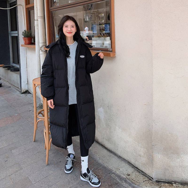 Ultra-Warm Down Cotton Puffer Coat – Stylish Bread-Style Winter Jacket for Women