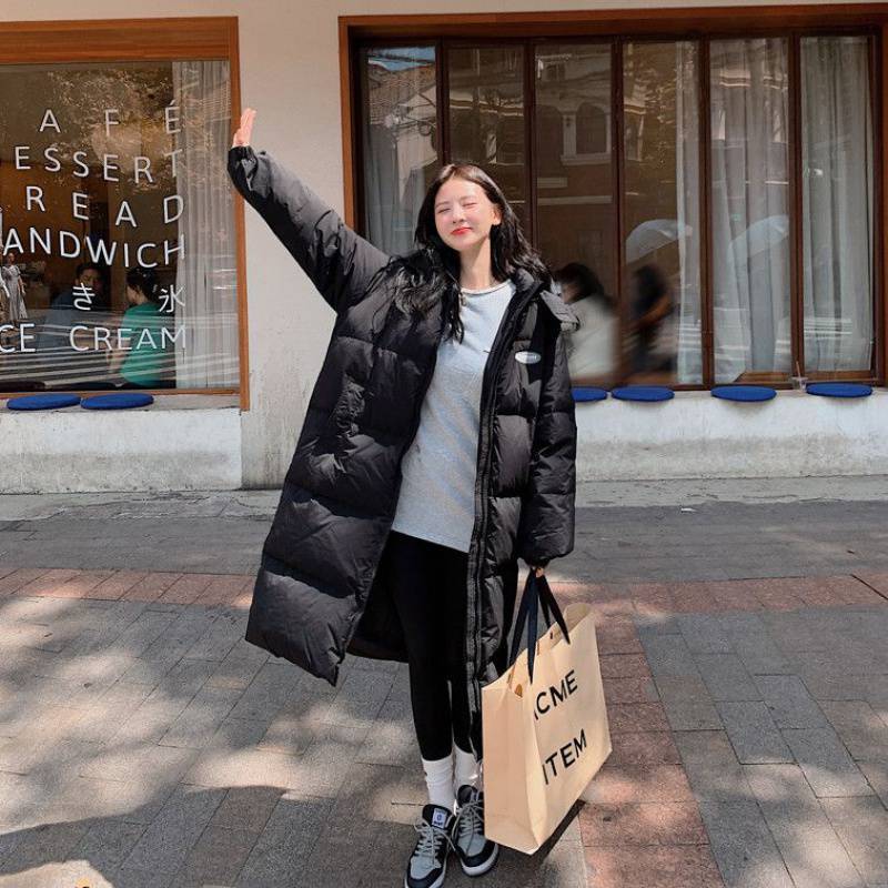 Ultra-Warm Down Cotton Puffer Coat – Stylish Bread-Style Winter Jacket for Women
