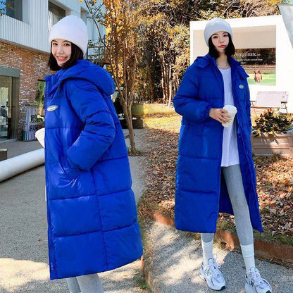 Ultra-Warm Down Cotton Puffer Coat – Stylish Bread-Style Winter Jacket for Women
